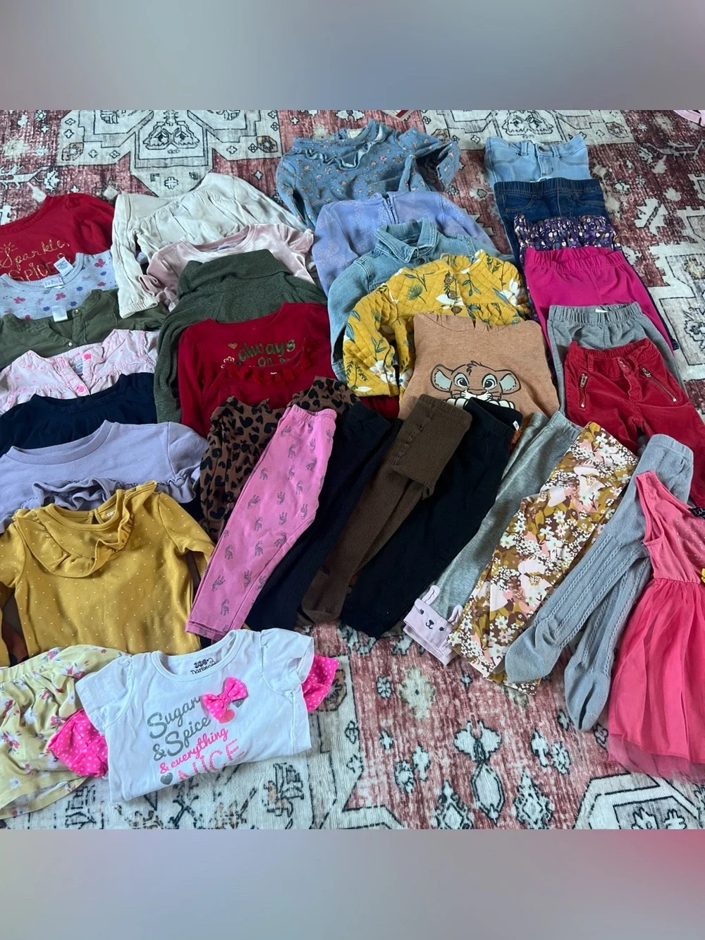 Huge Lot of 24m/2T Girls Clothing <$1/ea